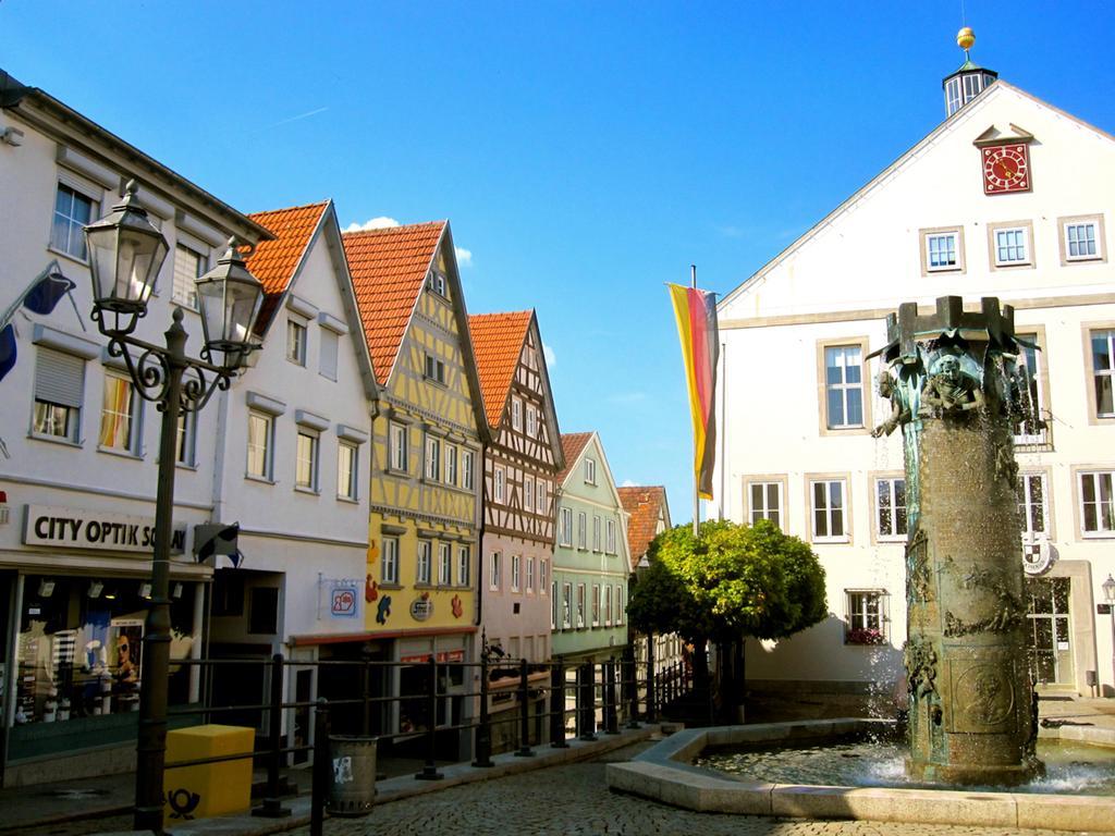 Ferienwohnung Am Ziegelbach Хехинген Экстерьер фото