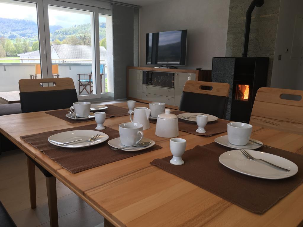 Ferienwohnung Am Ziegelbach Хехинген Экстерьер фото